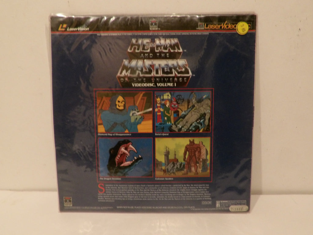 Vintage Masters of the Universe Volume 1 LaserDisc | He-Man Collectors Edition Laser Disc