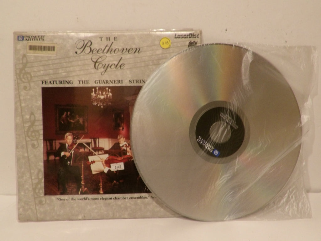 Vintage Pioneer Artists LaserDisc | The Beethoven Cycle by the Guarneri String Quartet | Classical Music Collectable
