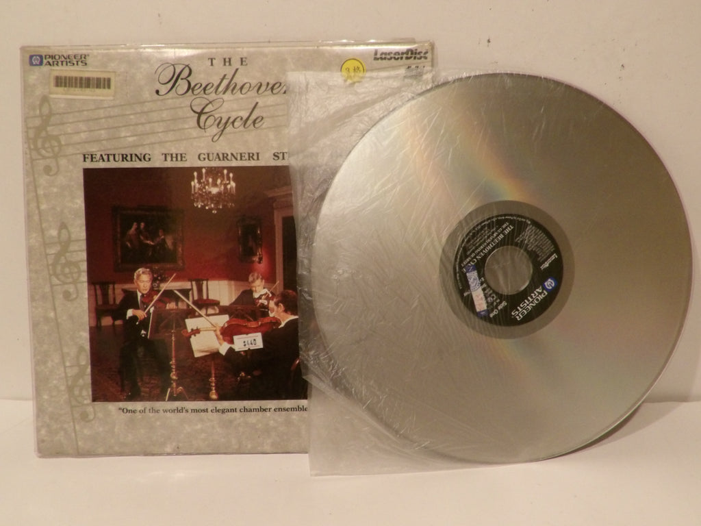Vintage Pioneer Artists LaserDisc | The Beethoven Cycle by the Guarneri String Quartet | Classical Music Collectable