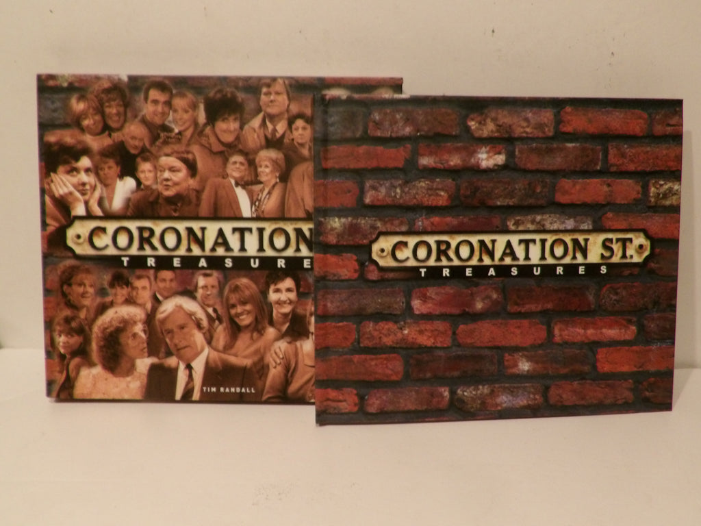 Coronation Street Treasures by Tim Randall | Interactive Book with Removable Memorabilia & Audio CD