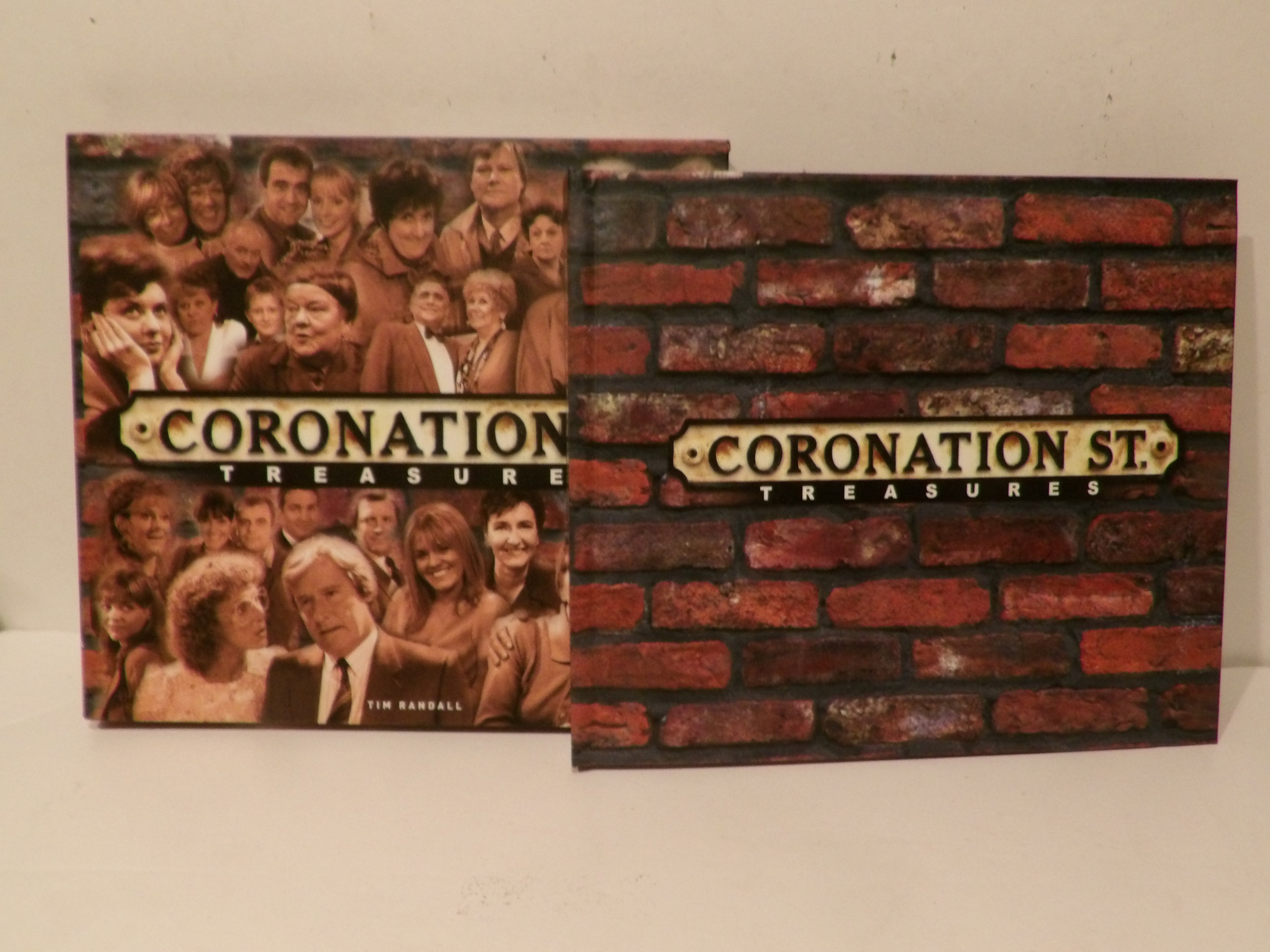 Coronation Street Treasures by Tim Randall | Interactive Book with Removable Memorabilia & Audio CD