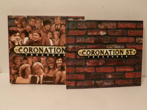 Coronation Street Treasures by Tim Randall | Interactive Book with Removable Memorabilia & Audio CD