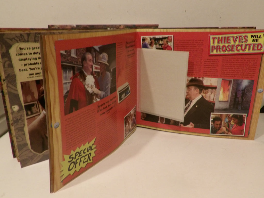 Coronation Street Treasures by Tim Randall | Interactive Book with Removable Memorabilia & Audio CD