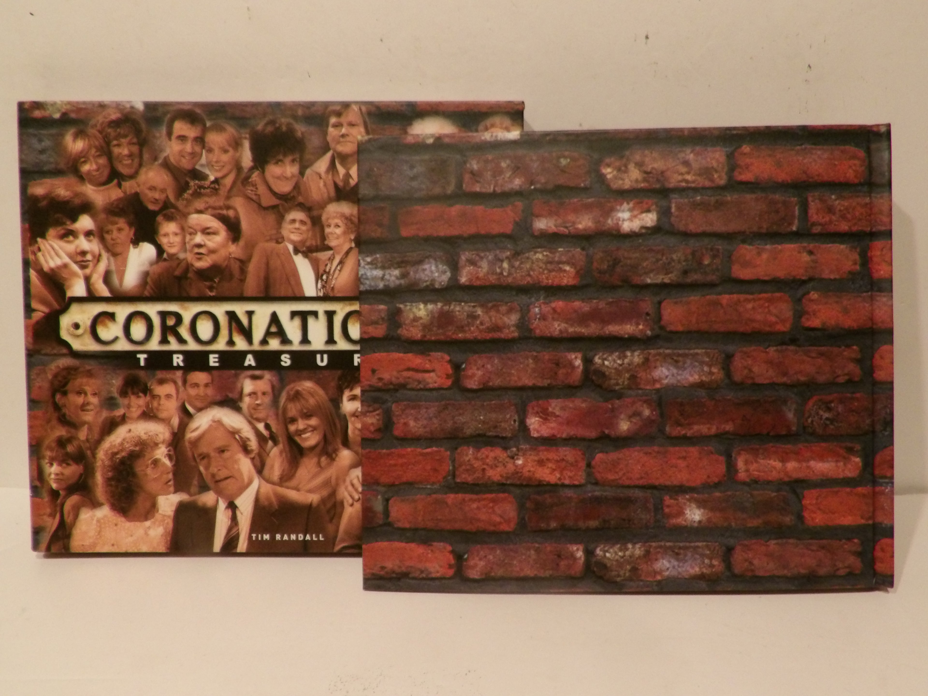 Coronation Street Treasures by Tim Randall | Interactive Book with Removable Memorabilia & Audio CD