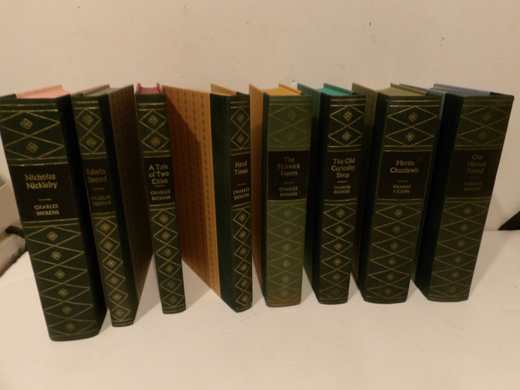 Heron Centennial Edition The Works of Charles Dickens | 1970s Folio Collection | Incomplete Vintage Book Set