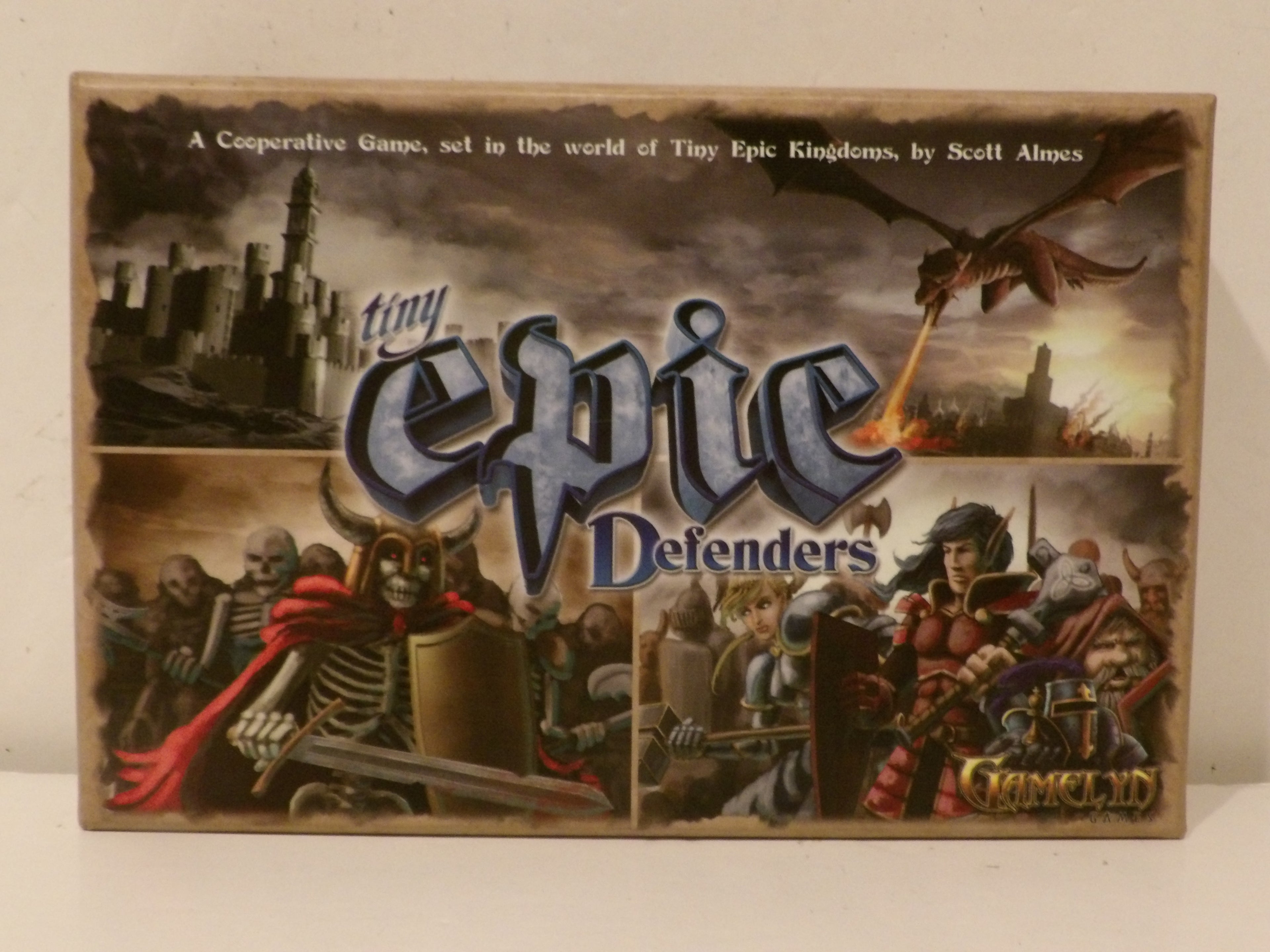 Tiny Epic Defenders Board Game by Gamelyn Games | Cooperative Fantasy Strategy Adventure Game