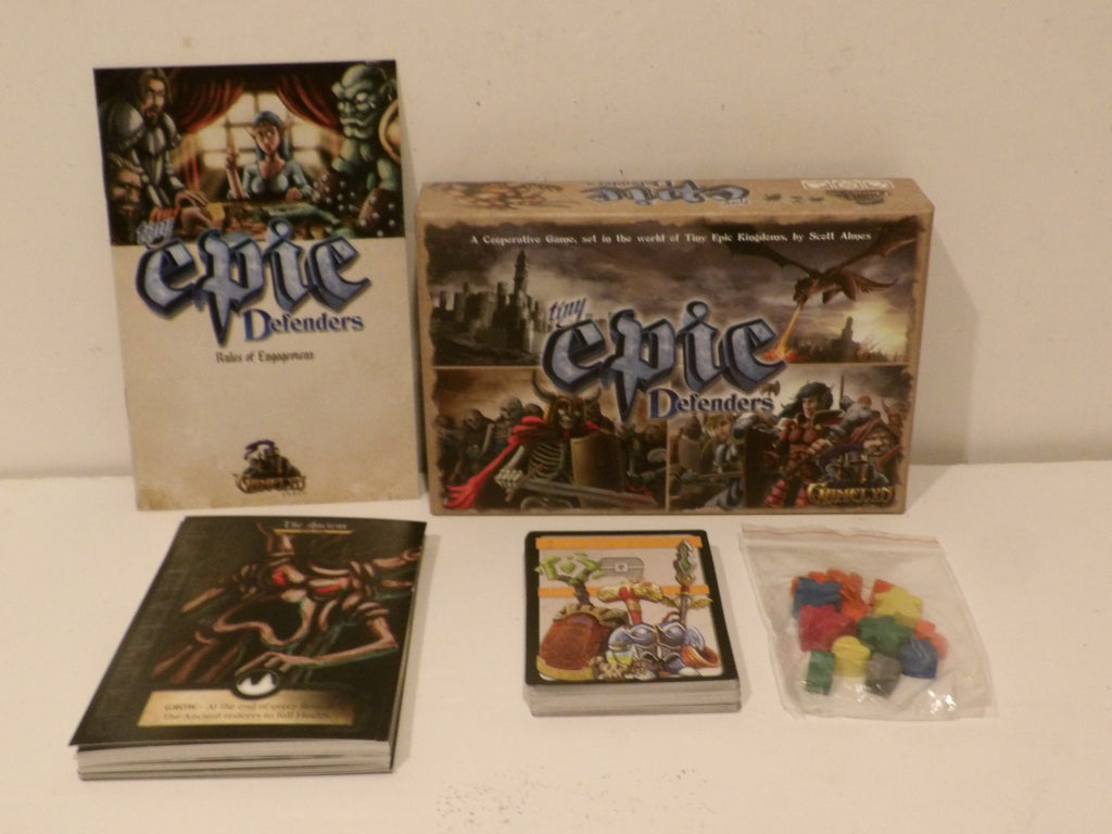 Tiny Epic Defenders Board Game by Gamelyn Games | Cooperative Fantasy Strategy Adventure Game