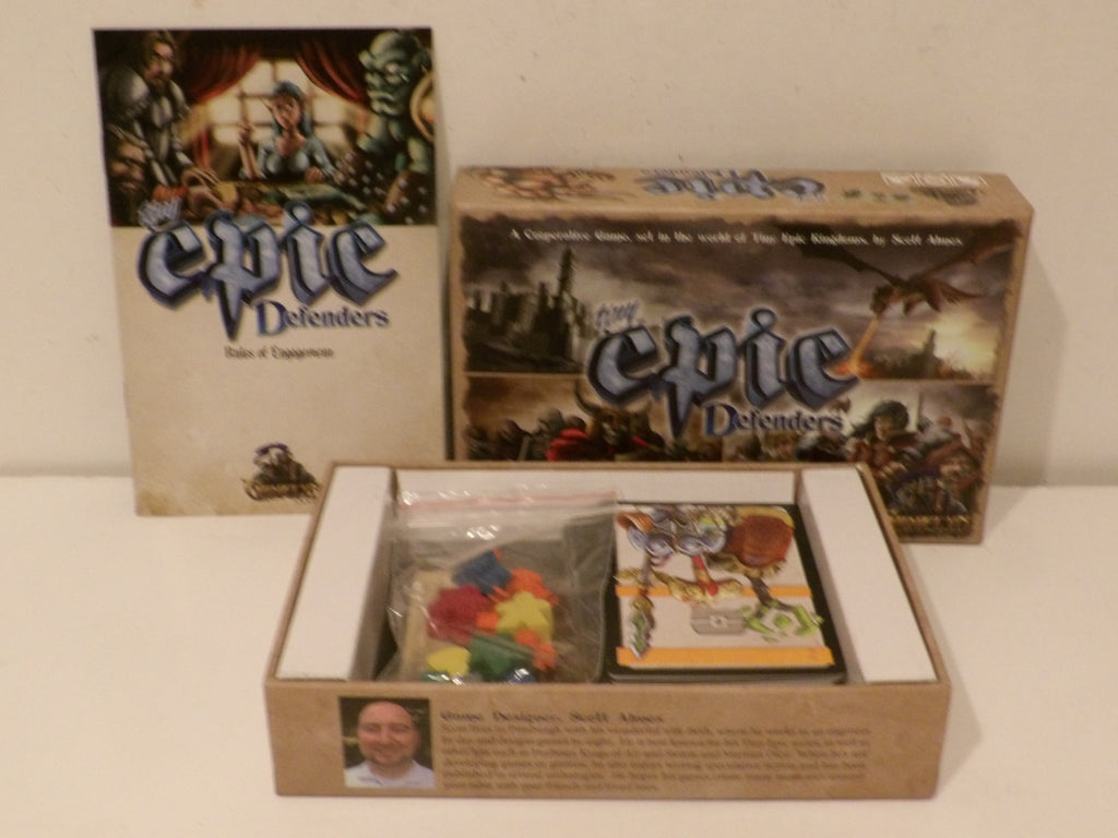 Tiny Epic Defenders Board Game by Gamelyn Games | Cooperative Fantasy Strategy Adventure Game