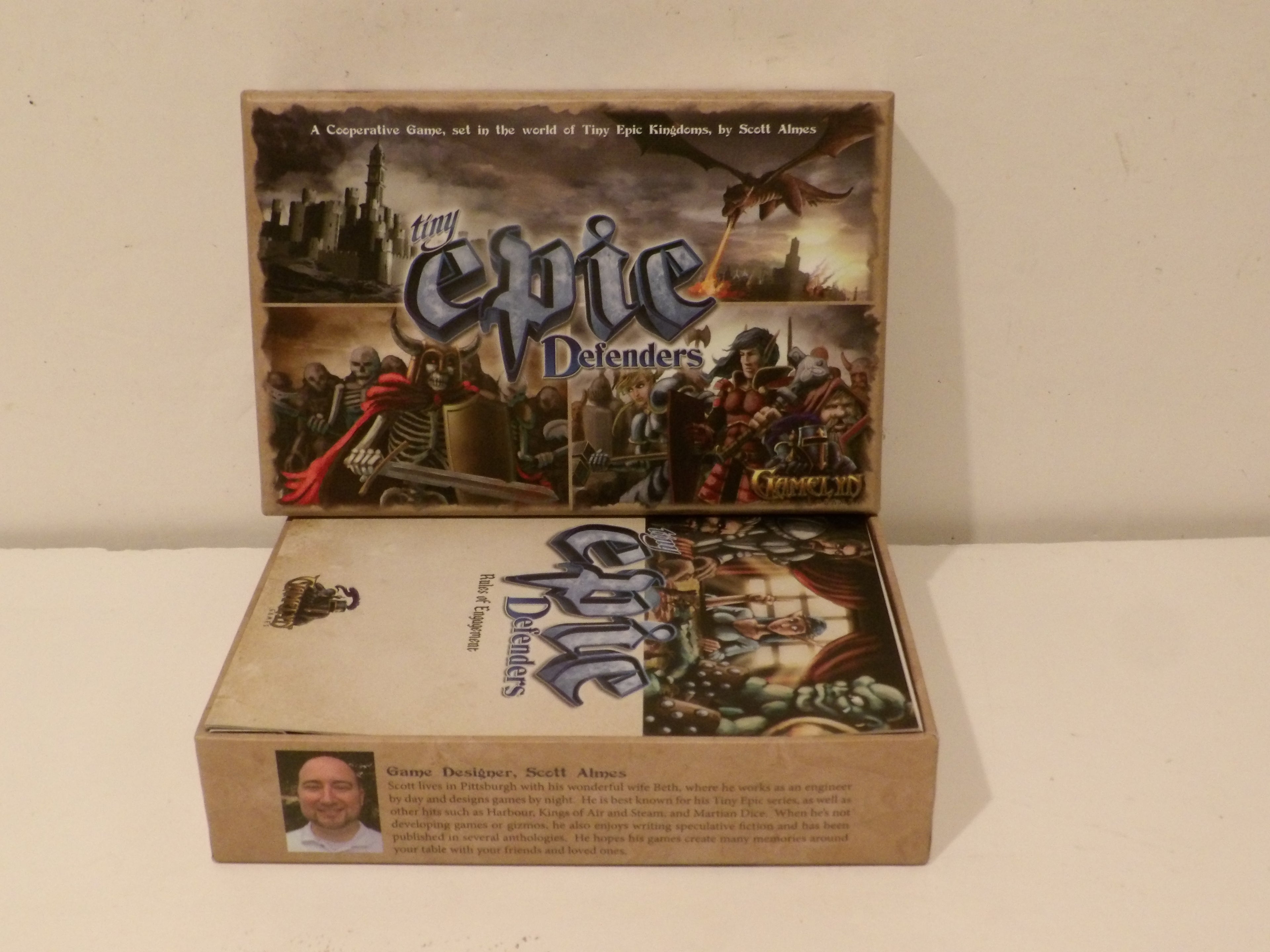 Tiny Epic Defenders Board Game by Gamelyn Games | Cooperative Fantasy Strategy Adventure Game