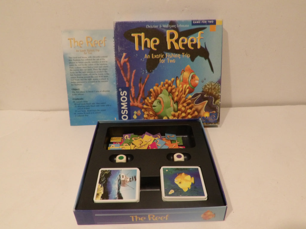 The Reef 2-Player Board Game | Rio Grande Games & KOSMOS | Strategic Ocean Adventure Game