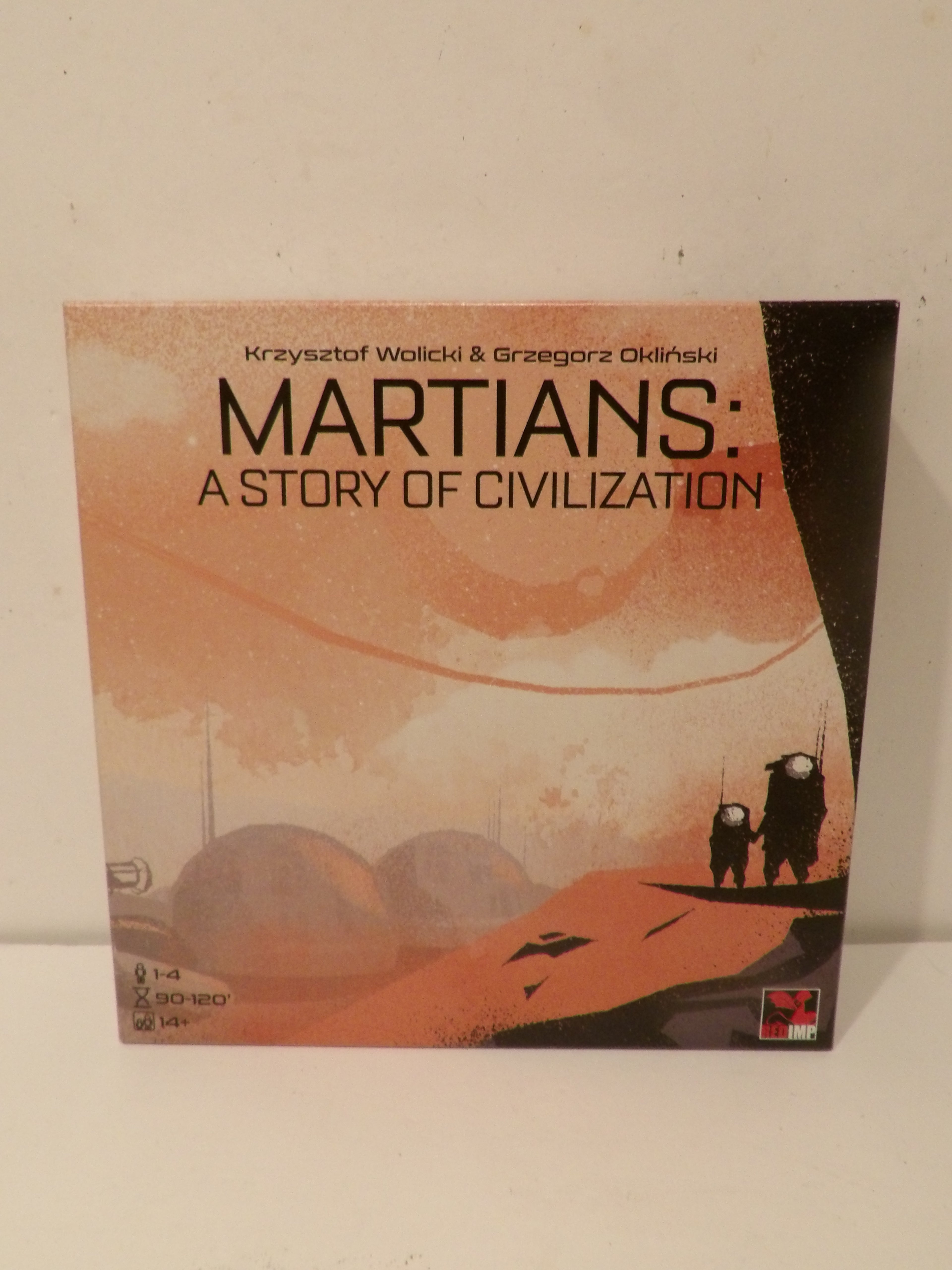 Martians: A Story of Civilization Board Game by Red Imp | Strategic Sci-Fi Civilization Game