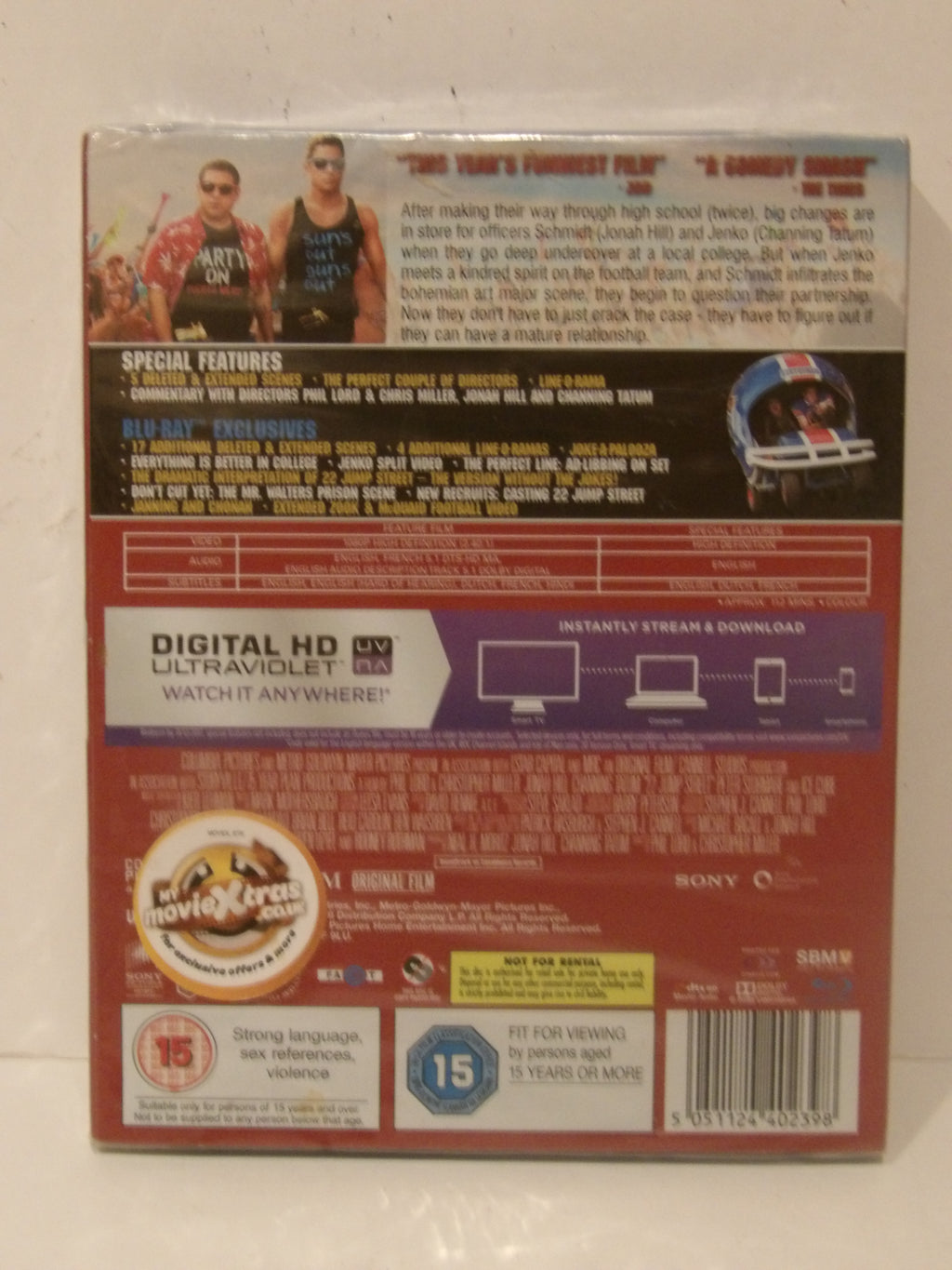 22 Jump Street | Blu-ray | Jonah Hill | Channing Tatum| Phil Lord |