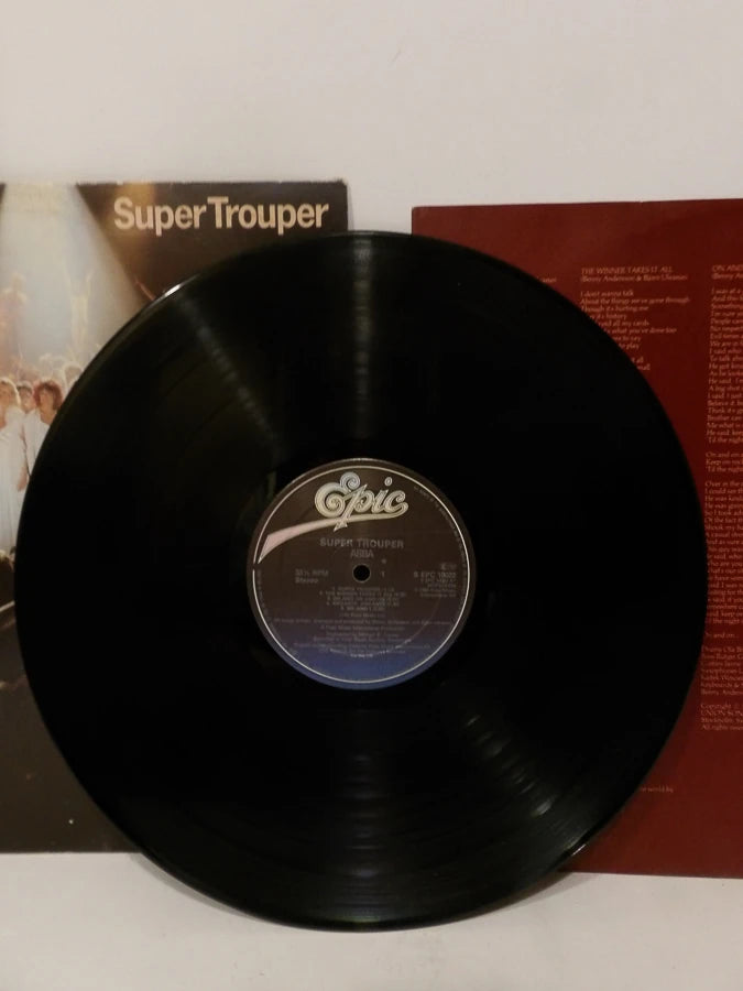 Abba - Super trouper - Vinyl - LP - Album - Ace Records - SEPV10022 - 1980 - Great Condition image 4