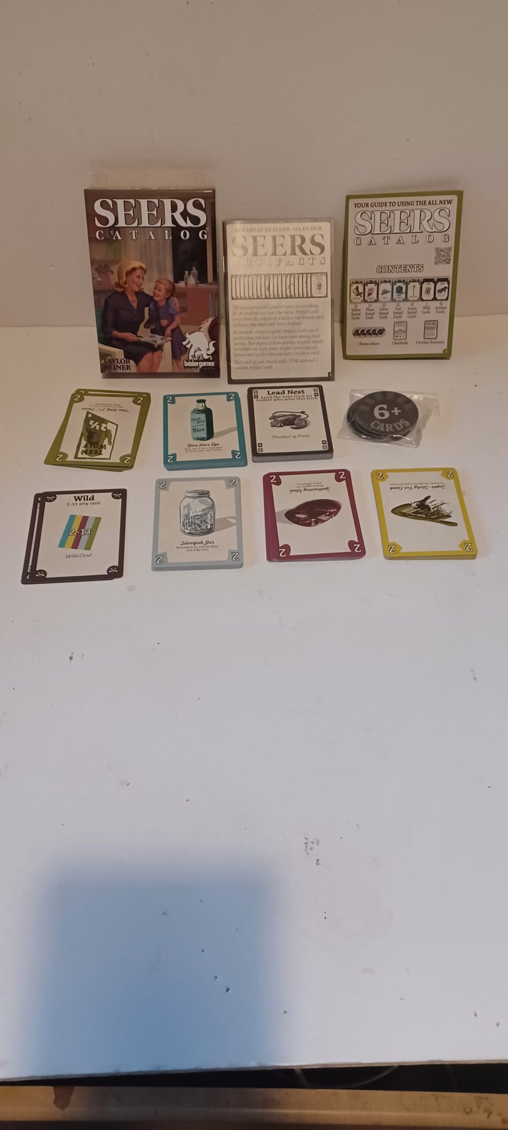 Seers Catalog | Card Game | Taylor Reiner | Retail Condition | Bézier Games image 6