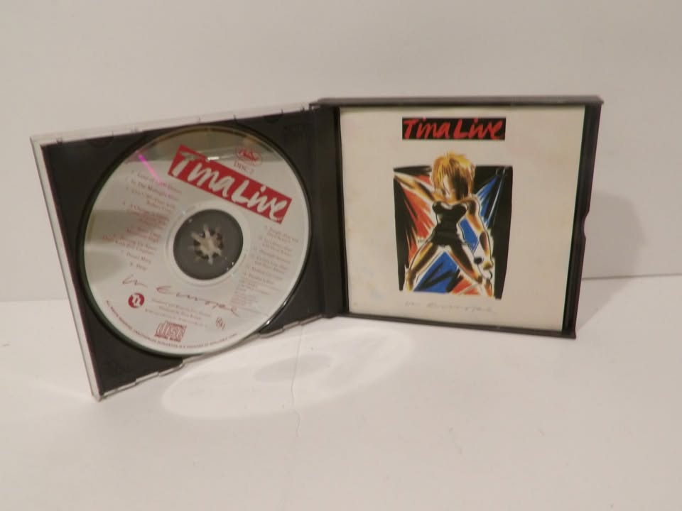 Tina Turner - Tina Live in Europe CD Live Recording 1988 Great Unused Condition image 2