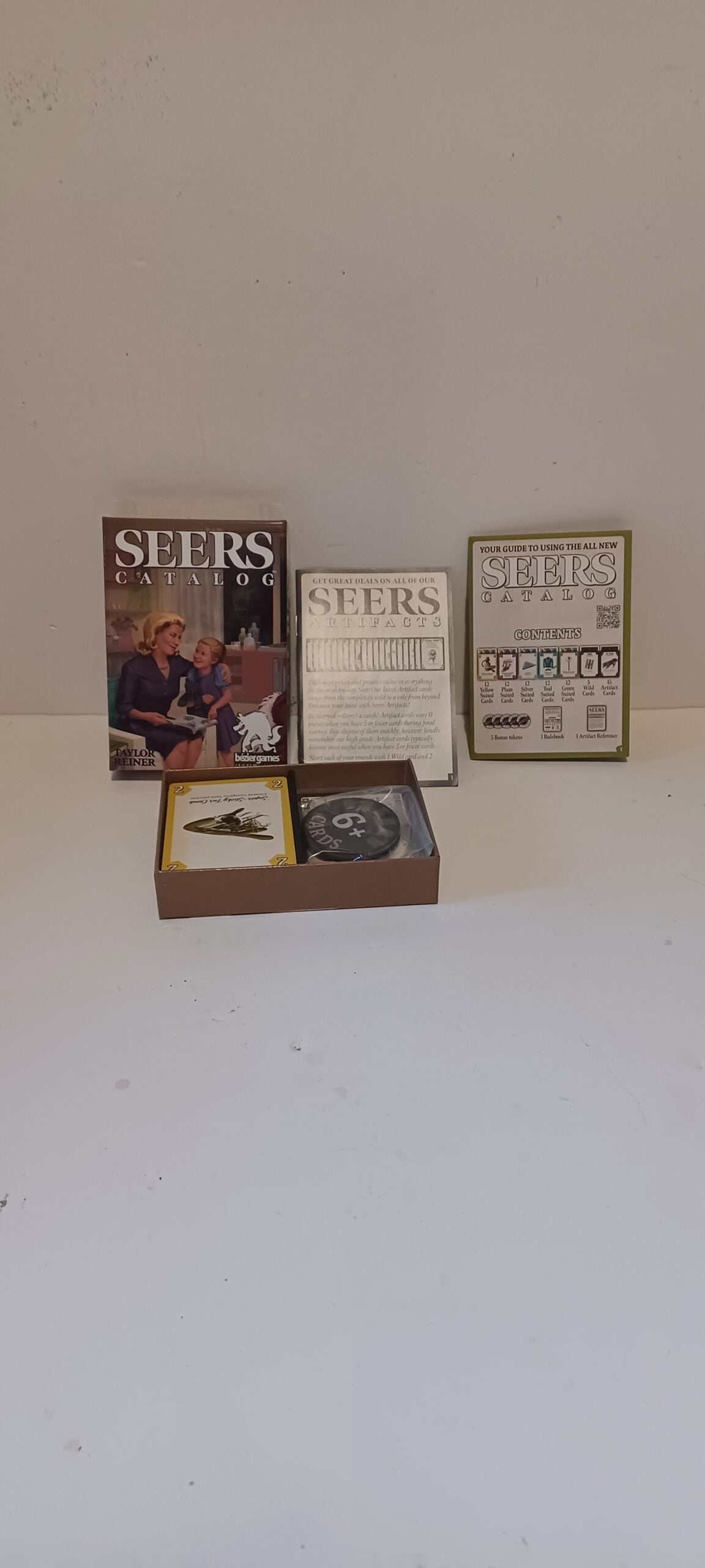 Seers Catalog | Card Game | Taylor Reiner | Retail Condition | Bézier Games image 4