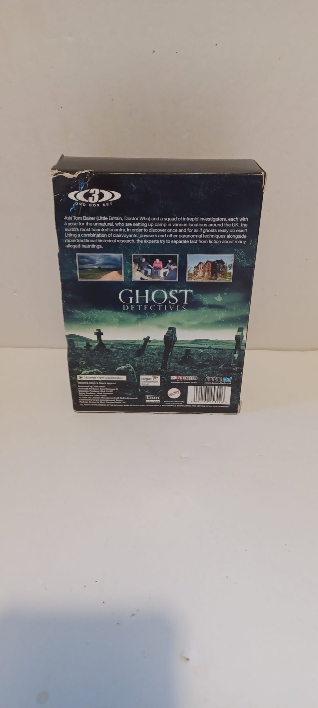 Ghost Detectives | Volumes 1-3 | Tom Baker | DVD Boxset | Discs Retail Condition image 2