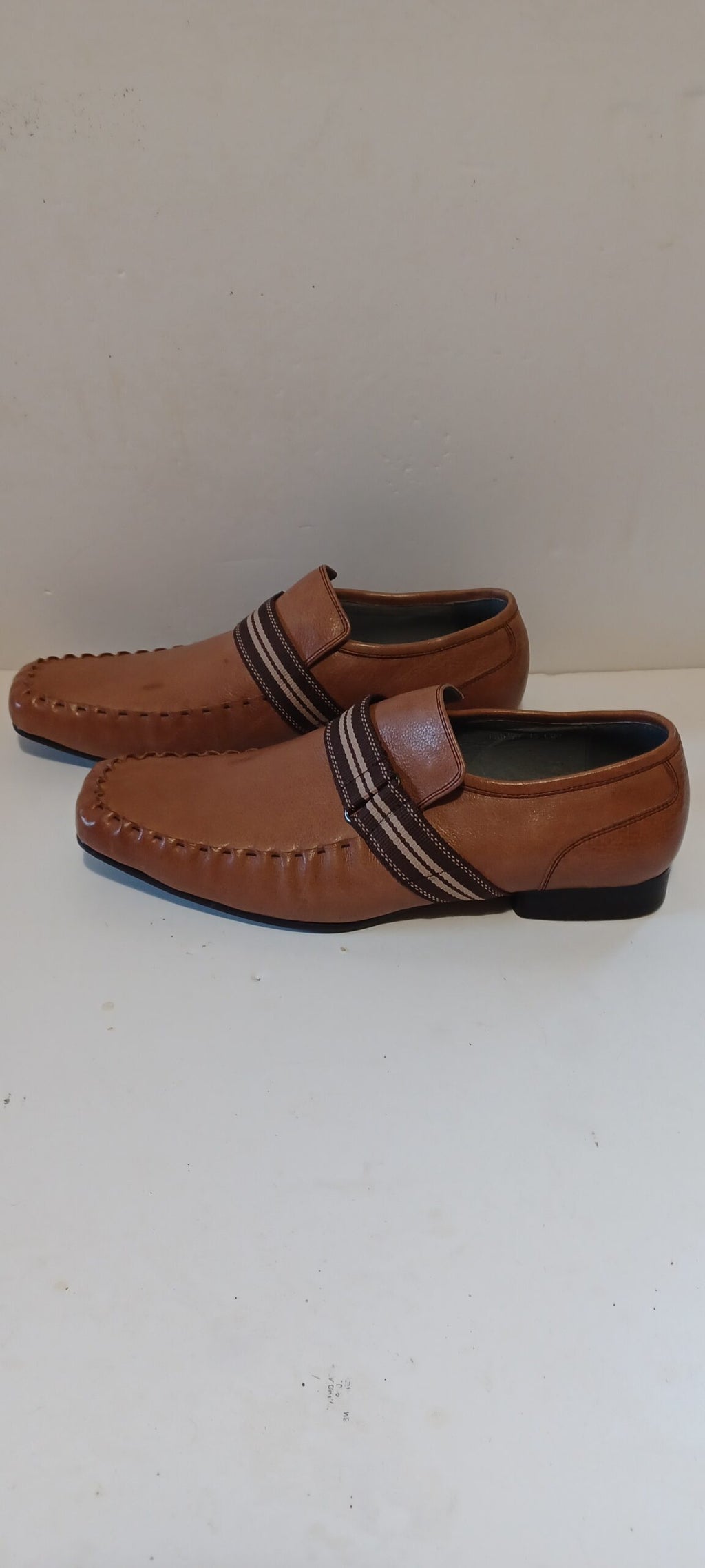 Front - Havana - Mens Shoes - Tan - Brand New image 1