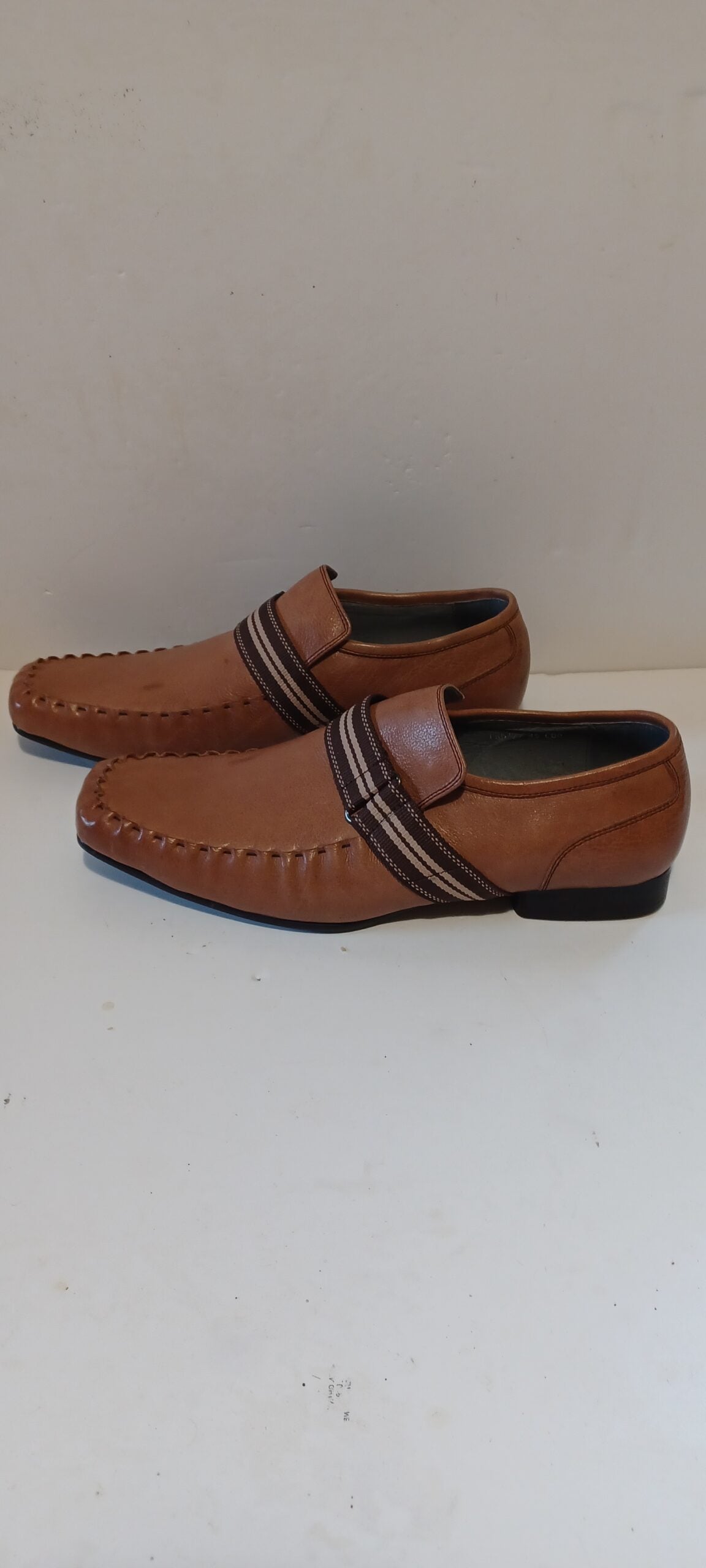 Front - Havana - Mens Shoes - Tan - Brand New image 1