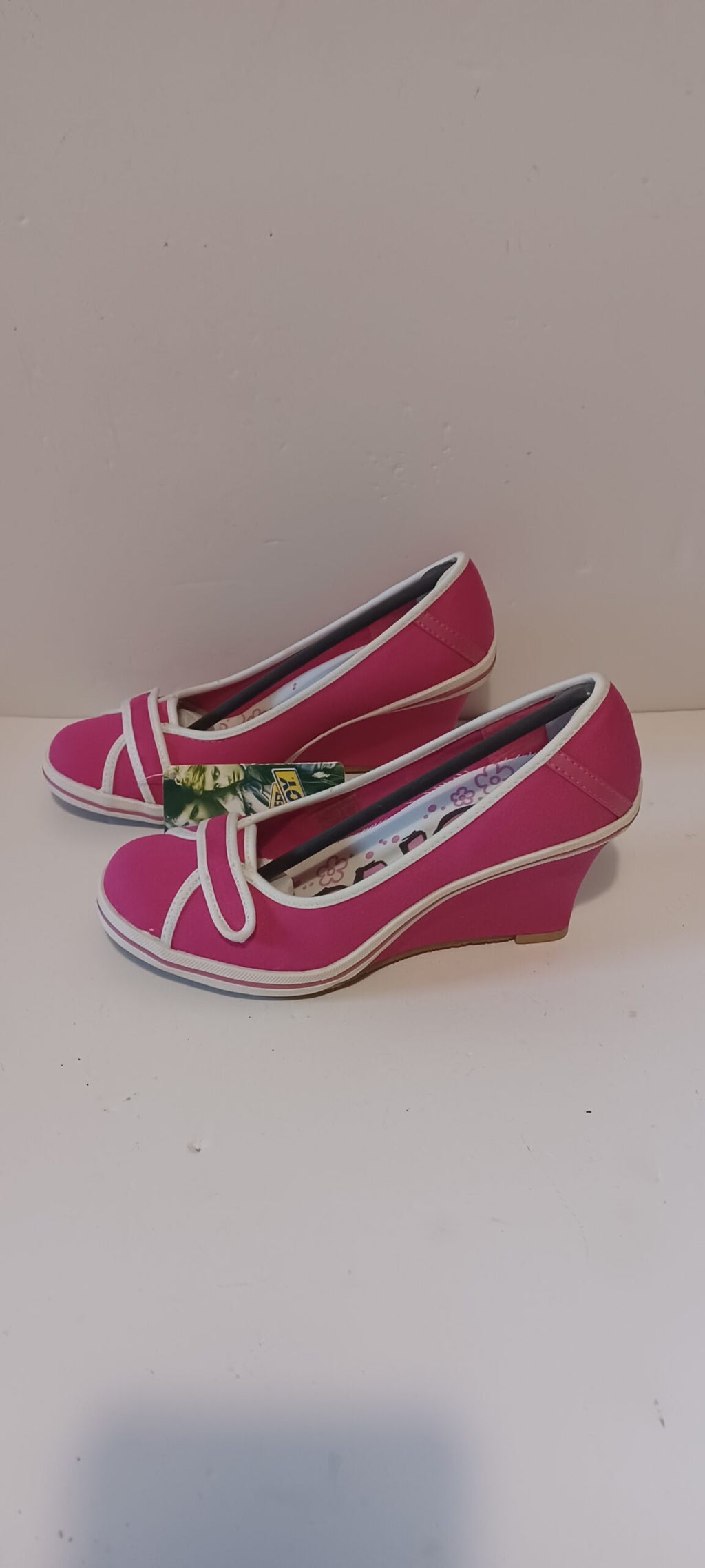 Hoyvoy - Lona - Wedge Heels - Strapless - Pink - Brand New image 6