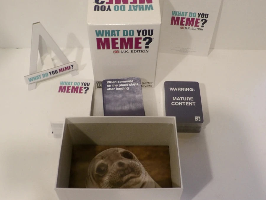 What Do You Meme? UK Edition - Box Opened Unused Condition image 5
