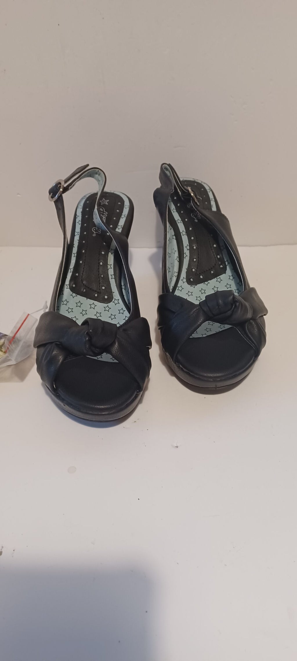 Hoyvoy - Sandalia - Heel Strap - Toeless - Black - Brand New image 7