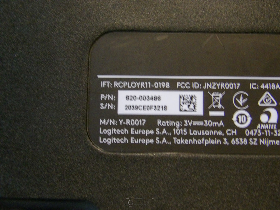 Logitech - Wireless Keyboard K360 - Wireless - Rf - Glossy Black - Usb - With Reciever image 3
