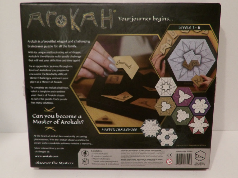 Arokah  - Board Game - 1+ Players, Age 12+, Mystery Theme - Contents Like New image 2