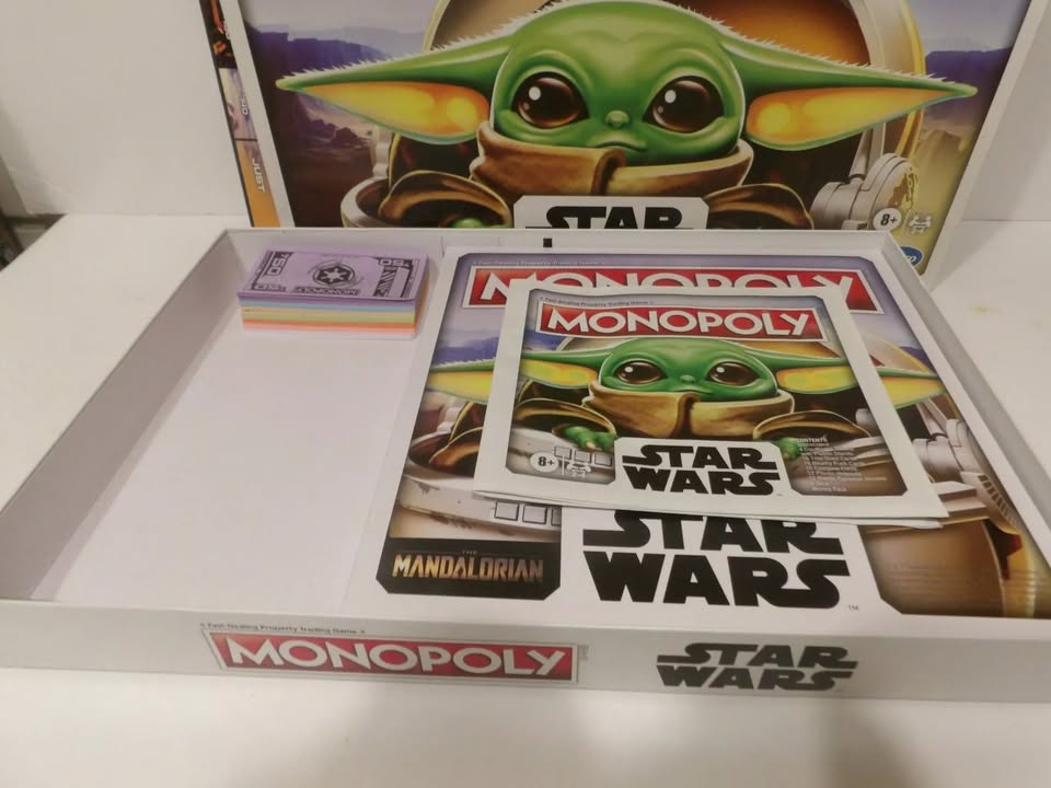 Star Wars Mandalorian Monopoly Board Game - Hasbro - Christmas Family Fun image 3