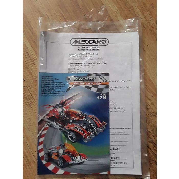 Meccano 6350 Turbo Racer Remote Control Car image 2
