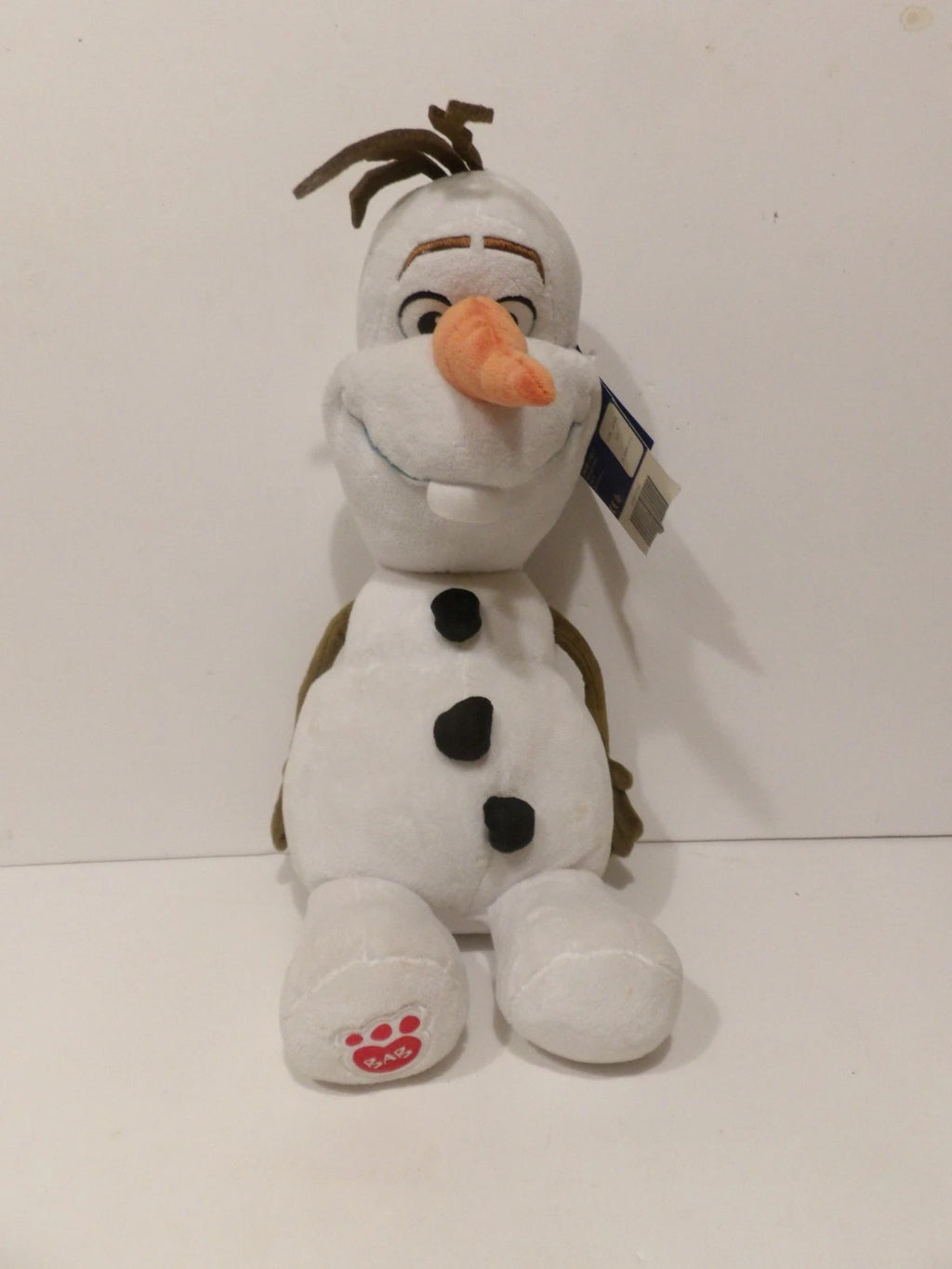Build A Bear Disney Frozen Olaf Snowman Soft Plush Teddy Bear Toy With Tags image 0
