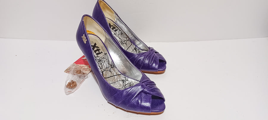Xti - Zapato - Ladies Heel - Violet - Brand New image