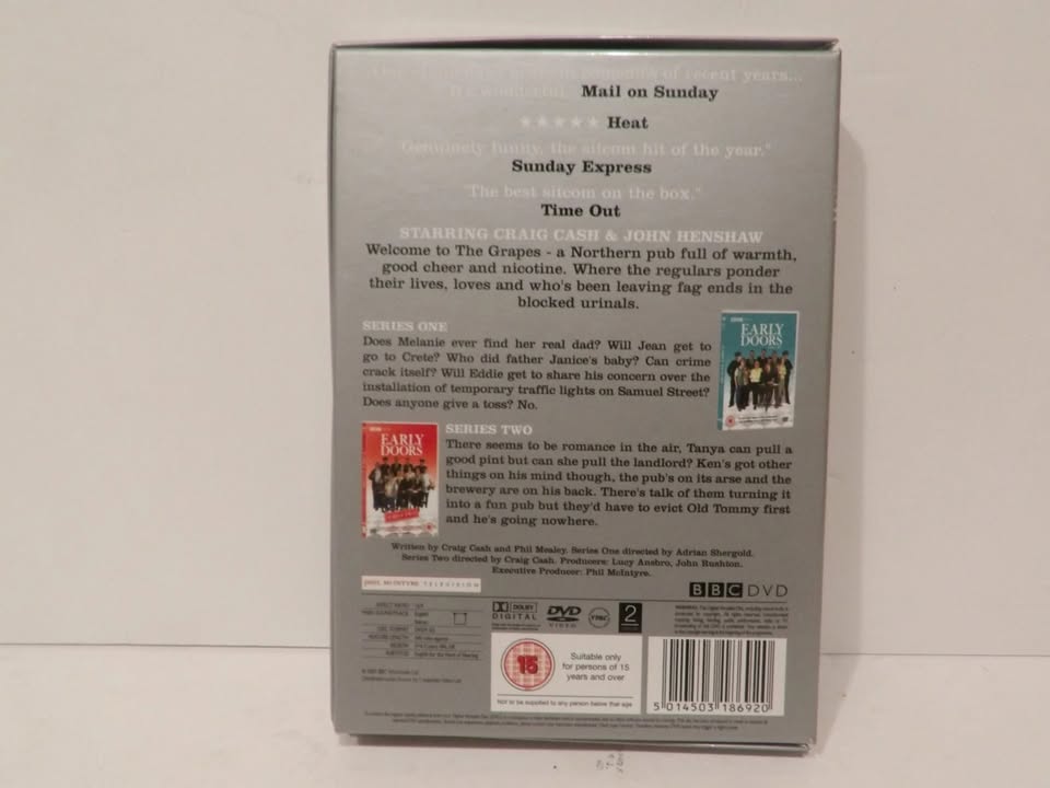 Early Doors: Series 1 and 2 DVD (2005) Craig Cash, Shergold (DIR) cert 15 2 image 3