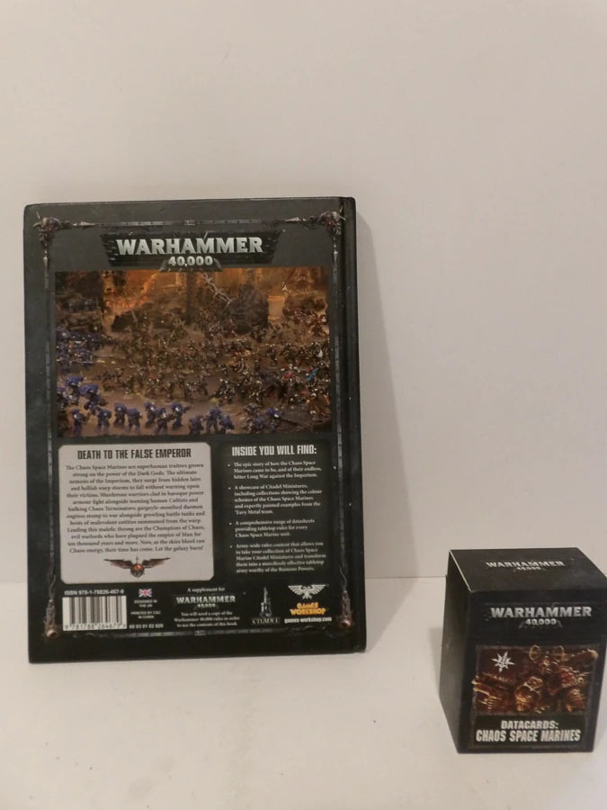Warhammer - Chaos Space Marine - Codex - 6th Edition - 40K - Games Workshop - As New Condition image 1