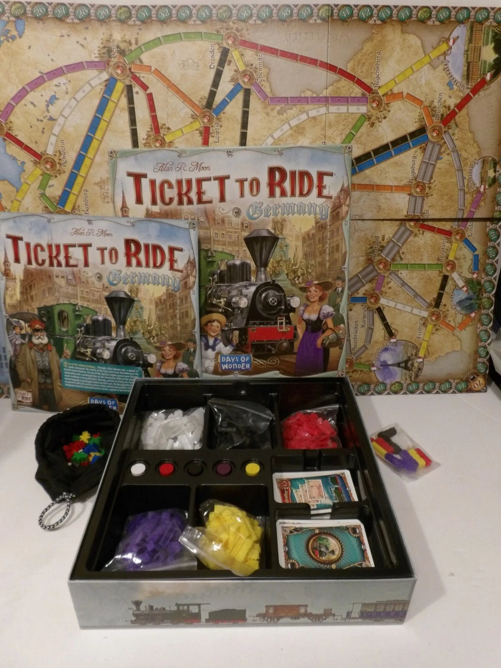 Rare - Ticket to Ride Germany | Days of Wonder 2017 - English - Great Condition image 0