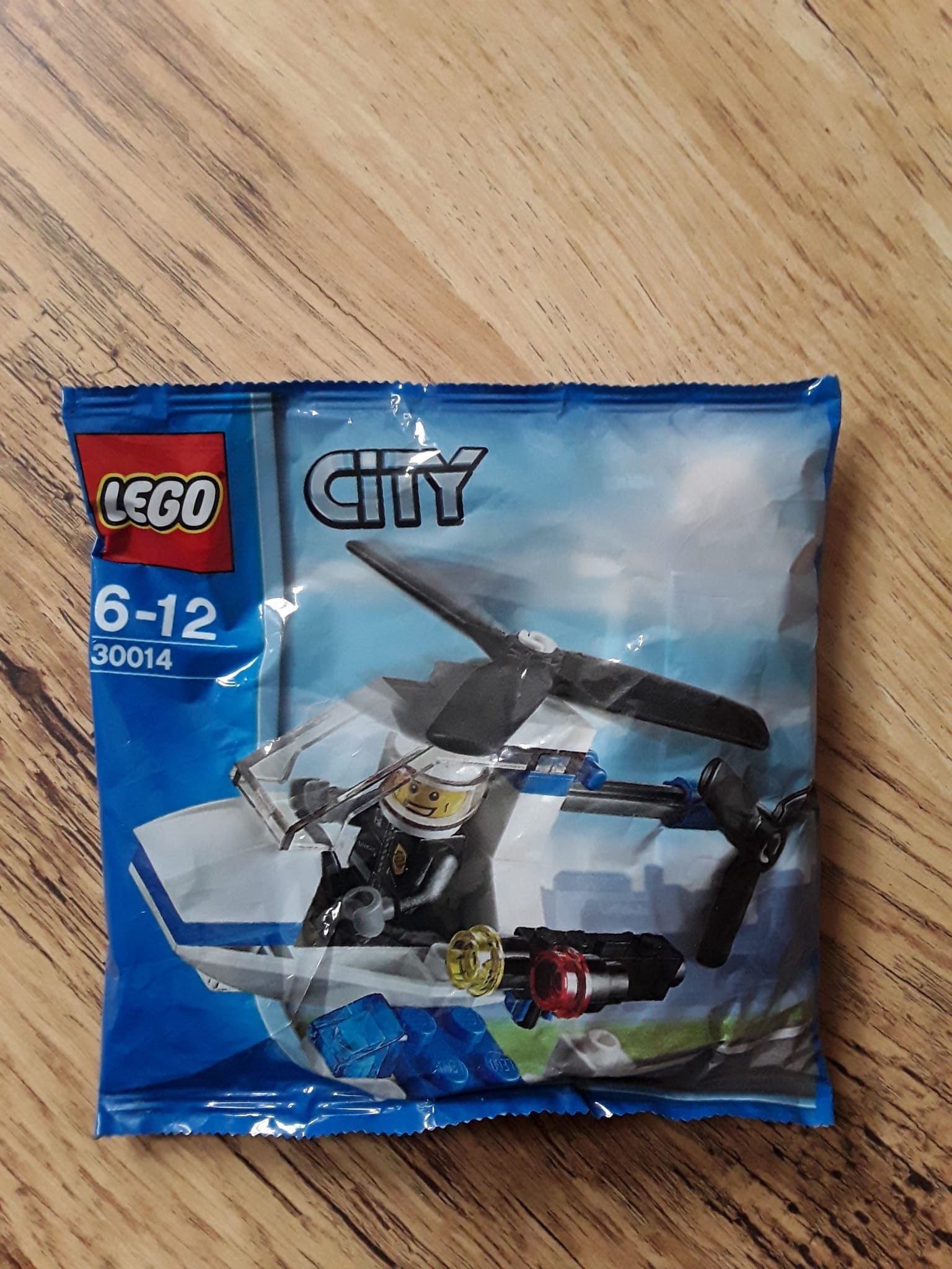 Lego City 30014 Police Helicopter Polybag image 0