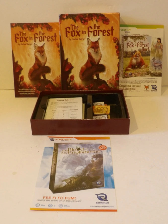 Renegade Game Studios - Fox in the Forest - Card Game - Ages 10+ - 2 Players - 30 Minutes Playing Time - Great Condition image 3