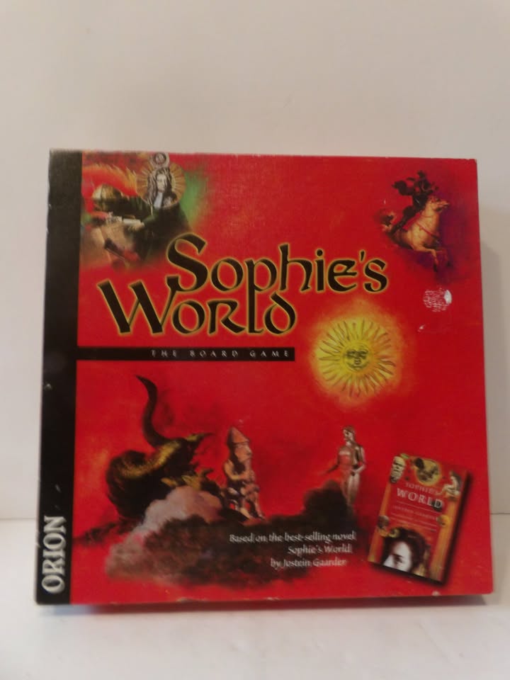 SOPHIE'S WORLD - THE BOARD GAME by Orion - 1998 - Jostein Gaarder - Complete image 2
