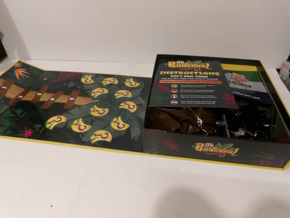 McMiller Entertainment It's Bananas! The Monkey Tail Game - Great Condition image 2