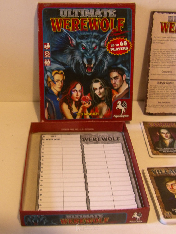 Ultimate Werewolf - Party Game - Ted Alspach - Great Unused Condition image 3