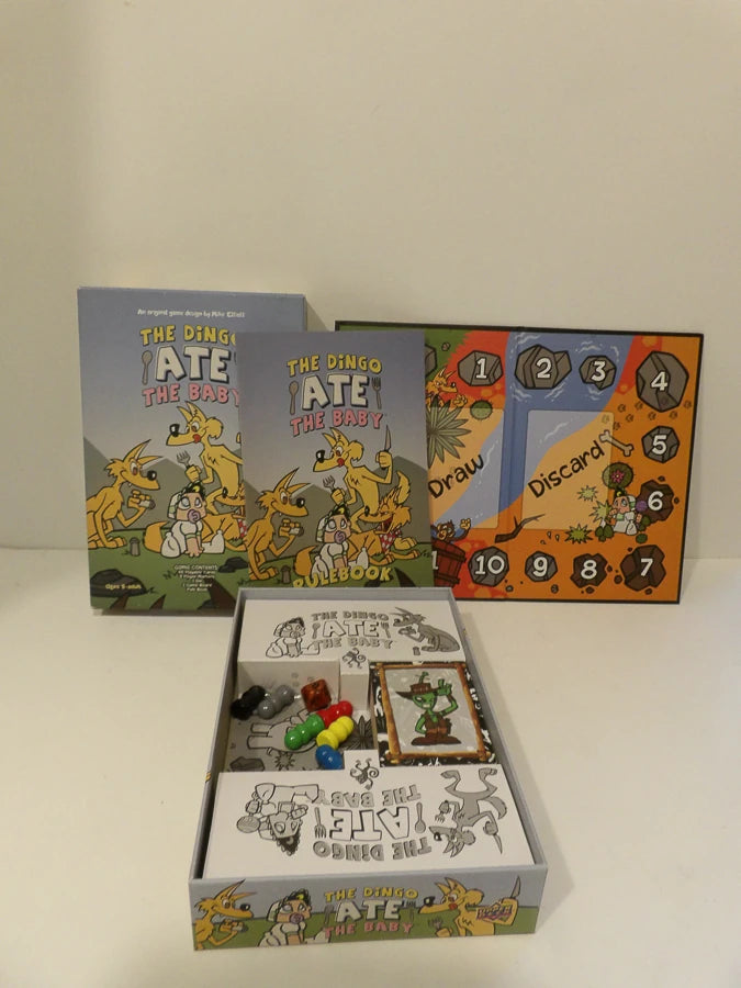 Uk Rare - The Dingo Ate The Baby - Mike Elliot - Upper Deck Games - Unused Condition image 4