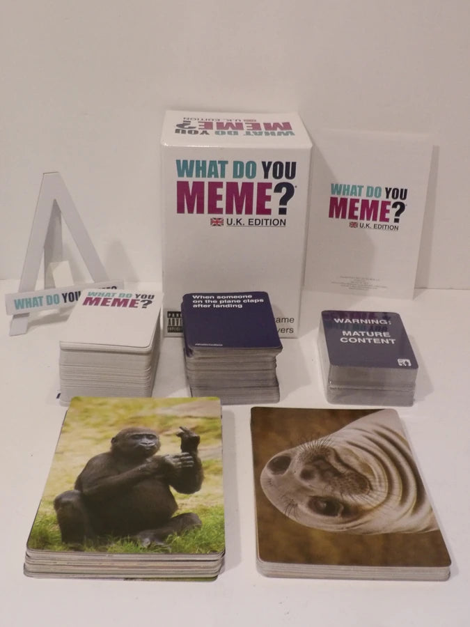 What Do You Meme? UK Edition - Box Opened Unused Condition image 6
