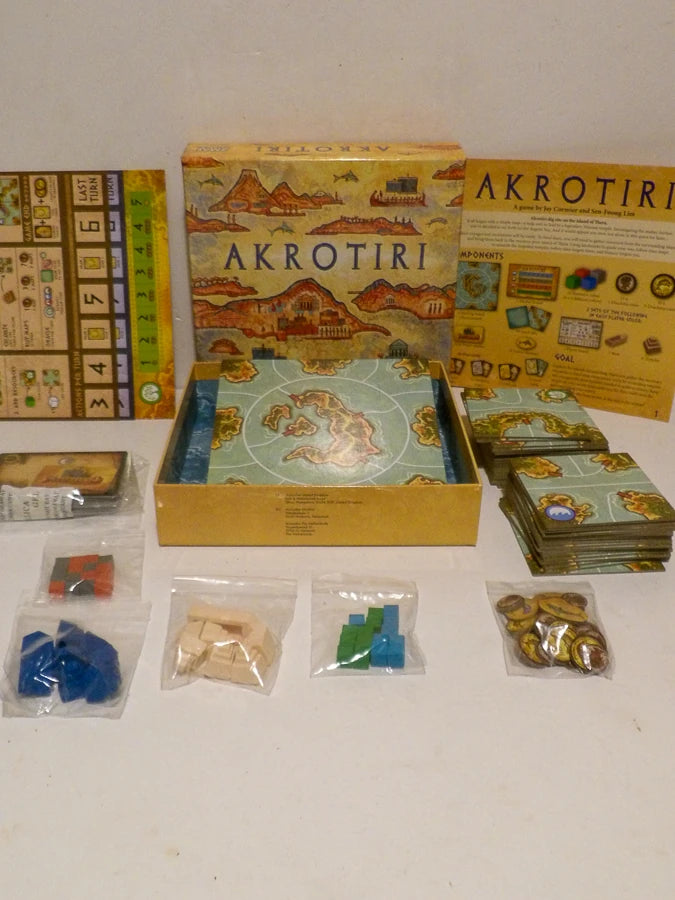 Z-Man Games - Akrotiri - Revised Board Game - Great Condition image 2
