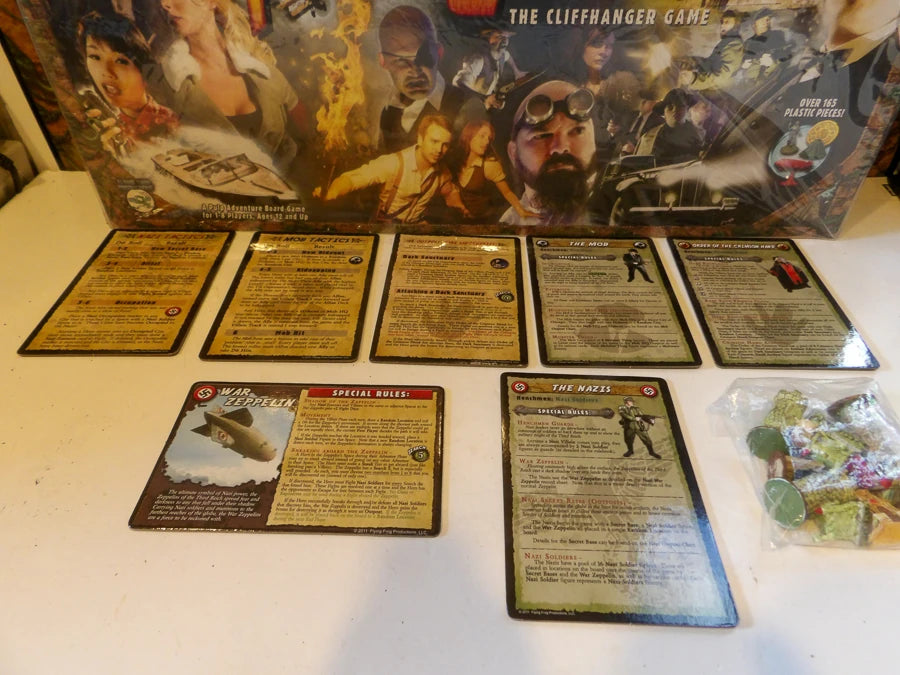 Flying Frog - Fortune and Glory - The Cliffhanger Game - Board Game - Super Condition image 10