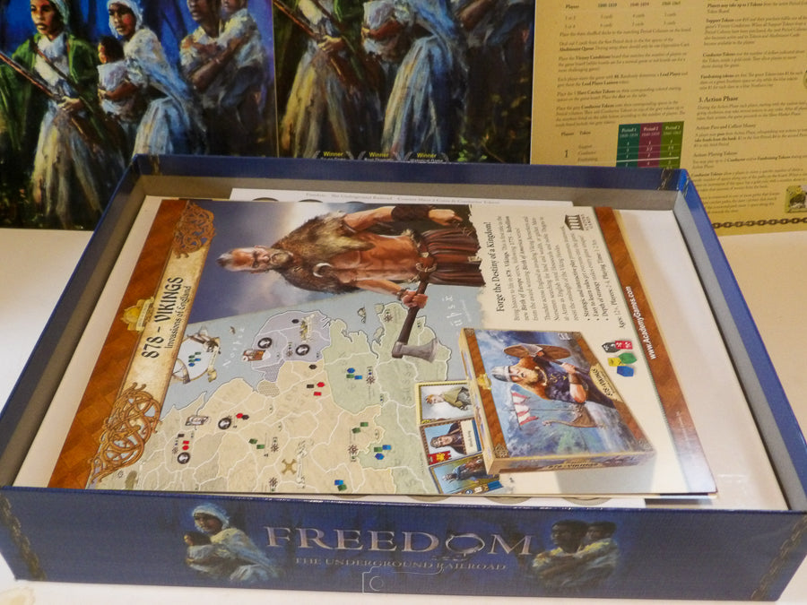 Freedom - The Underground Railroad - 2014 - Brian Mayer - Academy Games - As New Condition image 8