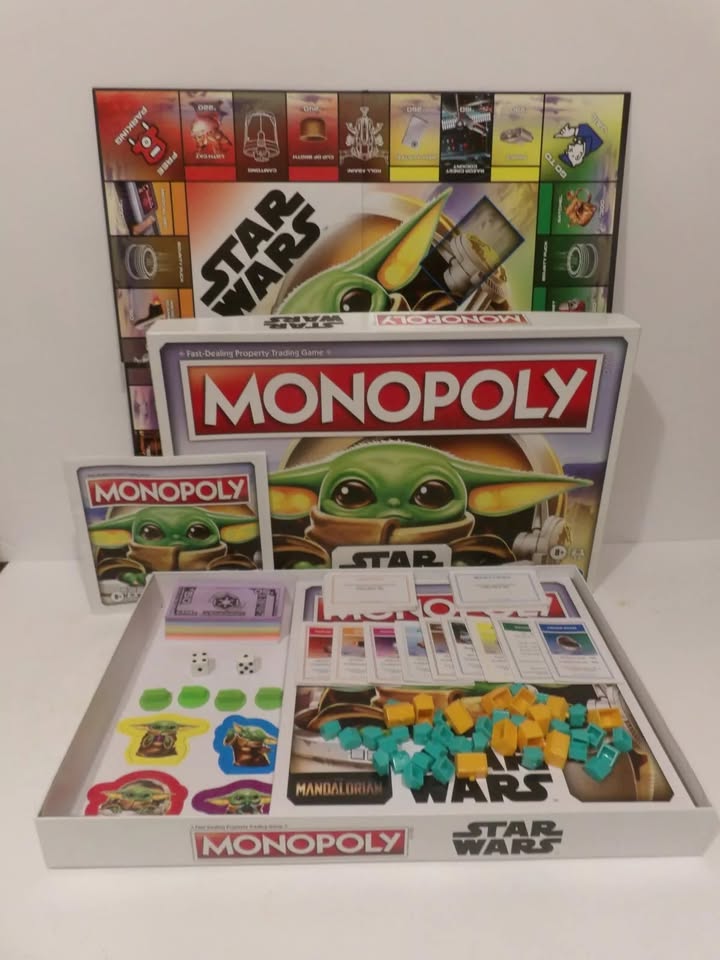 Star Wars Mandalorian Monopoly Board Game - Hasbro - Christmas Family Fun image 0