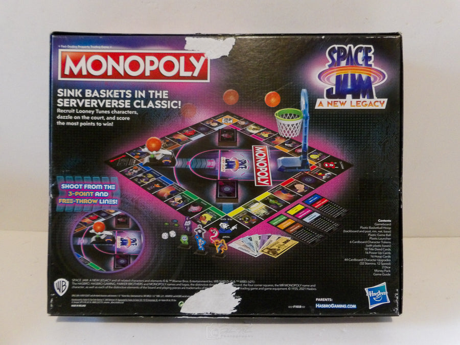 Monopoly - Space Jam - A New Legacy - 2021 - Hasbro - Great Condition image 9