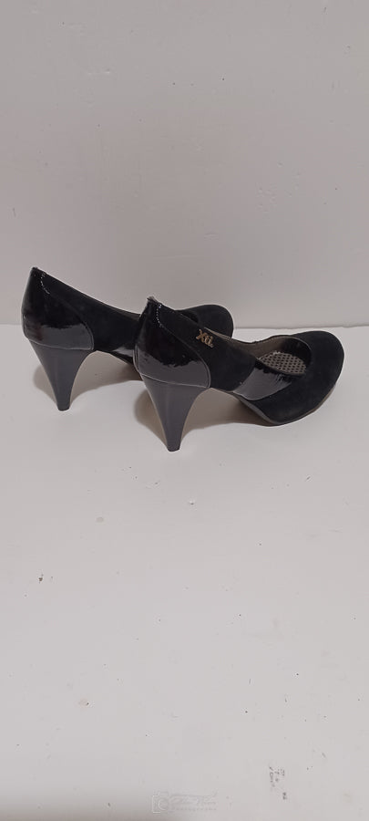 Xti - Sarraje- Strapless Heels - Black - Brand New image 6