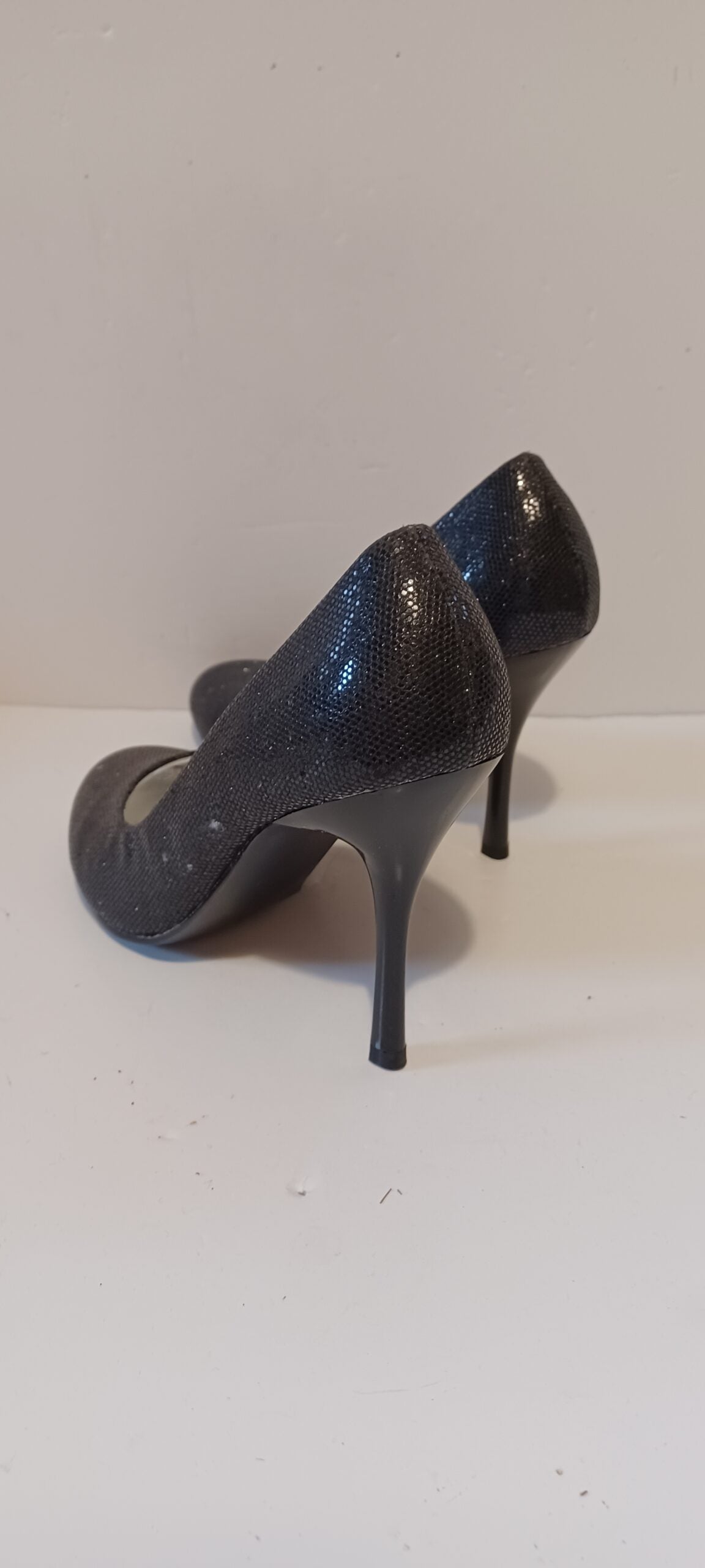 Xti - Zapato - Glitter - Black - Heels - Brand New image 2