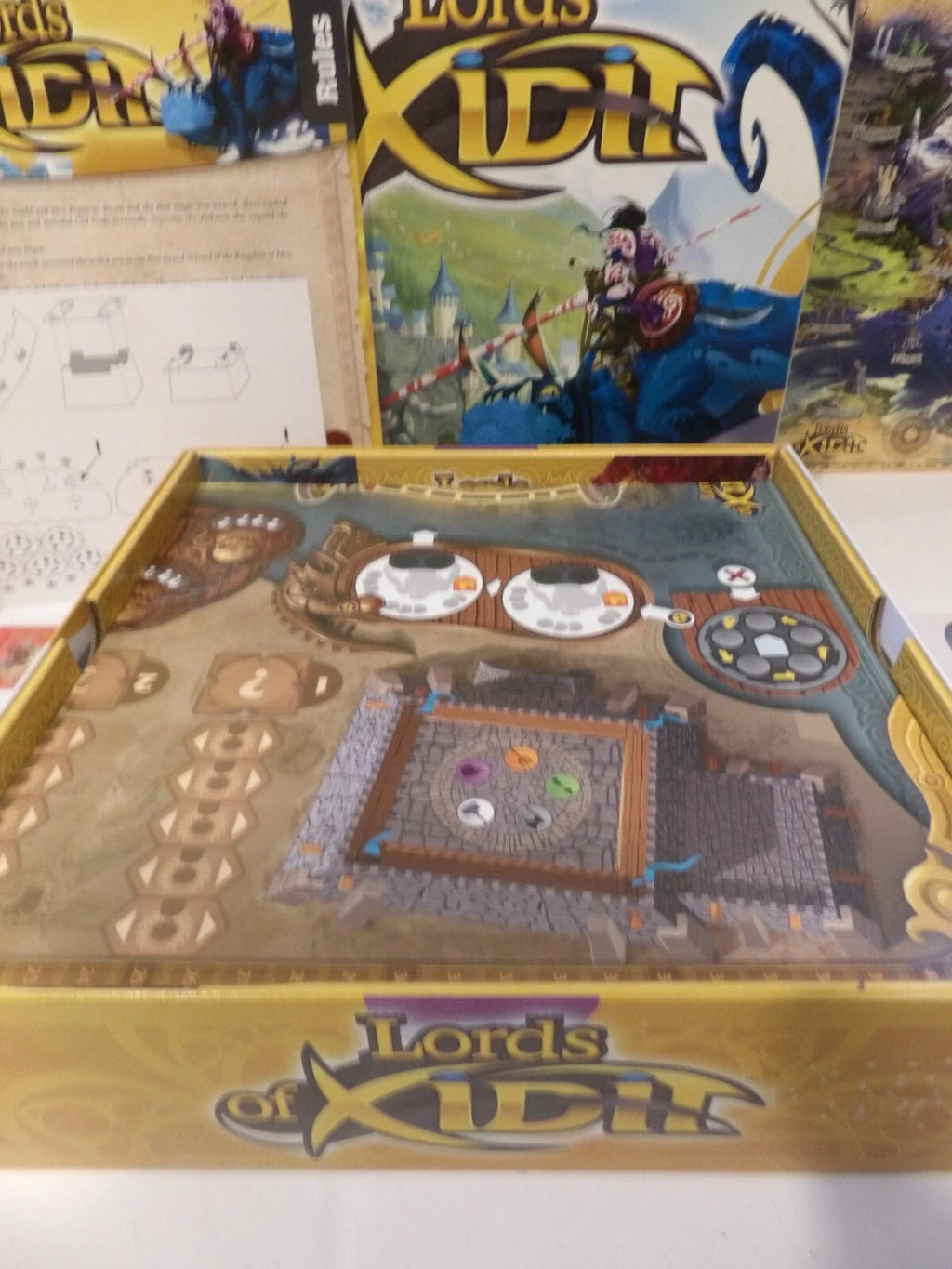 Lords of Xidit - Libellud Board Game - Regis Bonnessee - Age 14+ 3-5 Players Unpunched image 7